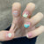 12 Sizes-24 Pcs Press On Nails R238