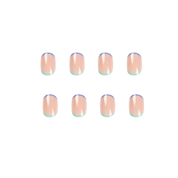 12 Sizes-24 Pcs Press On Nails JP1957