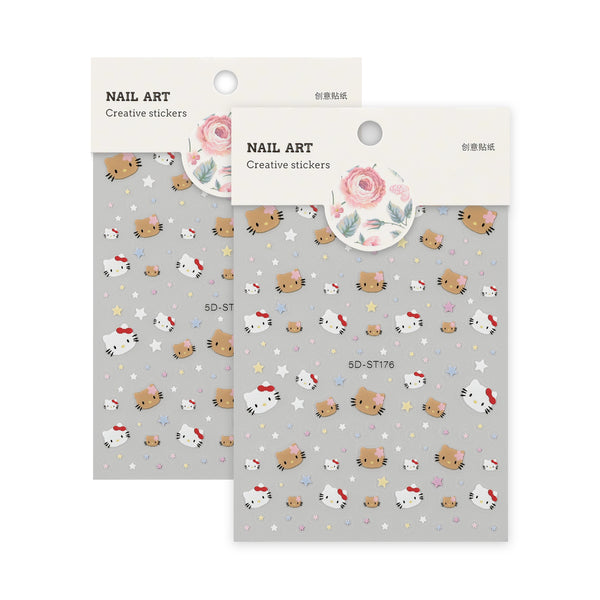 5D Nail Art Sticker 5DST176