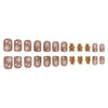 12 Sizes-24 Pcs Press On Nails MX297