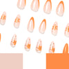 12 Sizes-24 Pcs Press On Nails JP1687