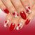 12 Sizes-24 Pcs Press On Nails C1680