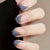 12 Sizes-24 Pcs Press On Nails CW969