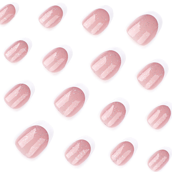 12 Sizes-24 Pcs Press On Nails JP3827