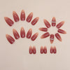 12 Sizes-24 Pcs Press On Nails Z789