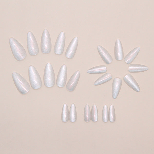 12 Sizes-24 Pcs Press On Nails W1863
