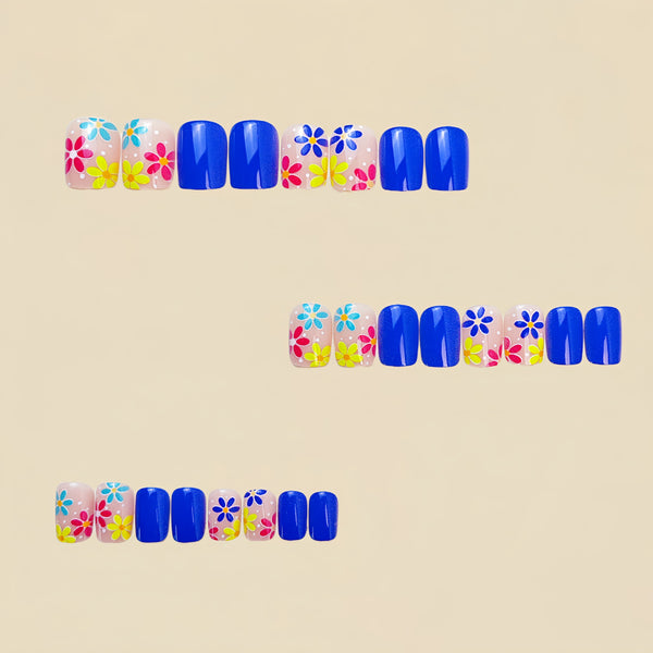 12 Sizes-24 Pcs Press On Nails Y743
