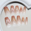 12 Sizes-24 Pcs Press On Nails R915