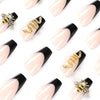 12 Sizes-24 Pcs Press On Nails JP2462