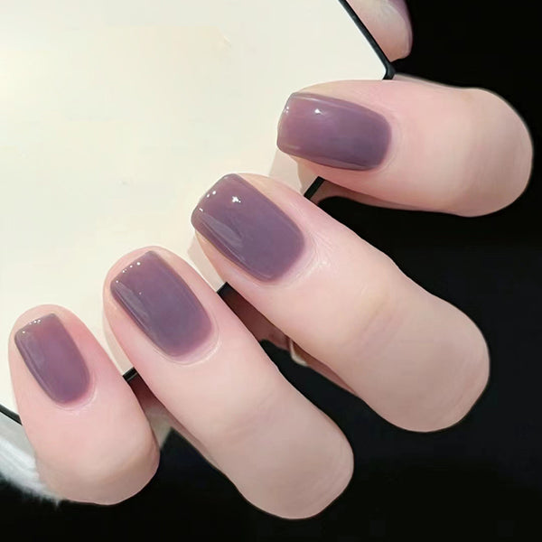 12 Sizes-24 Pcs Press On Nails CF043