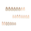 12 Sizes-24 Pcs Press On Nails JP3752
