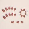 12 Sizes-24 Pcs Press On Nails Z628