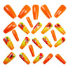 12 Sizes-24 Pcs Press On Nails Y1451