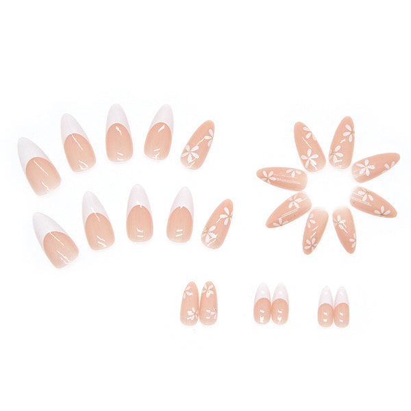 12 Sizes-24 Pcs Press On Nails W138