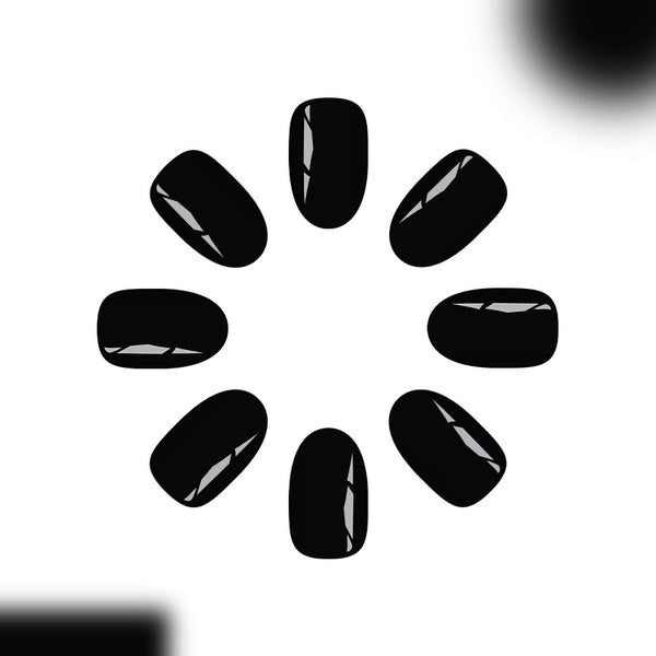 12 Sizes-24 Pcs Press On Nails C1230