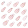 12 Sizes-24 Pcs Press On Nails JP4354