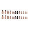 12 Sizes-24 Pcs Press On Nails Z1341
