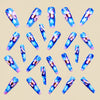 12 Sizes-24 Pcs Press On Nails Y555