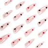 12 Sizes-24 Pcs Press On Nails JP2727