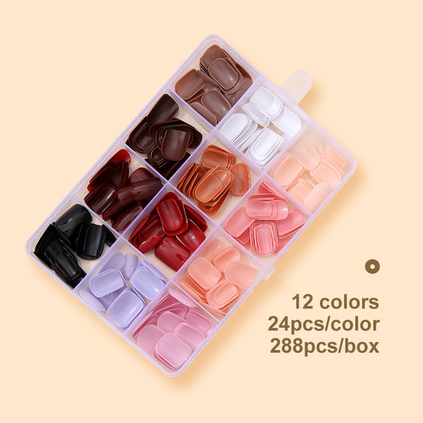 288 Pcs Press On Nails A005