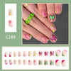12 Sizes-24 PcsPress On Nails C289