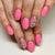12 Sizes-24 Pcs Press On Nails C1156