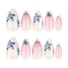 12 Sizes-24 Pcs Press On Nails JP3757