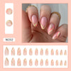 12 Sizes-24 Pcs Press On Nails W202