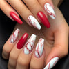 12 Sizes-24 Pcs Press On Nails BZ1417