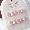 12 Sizes-24 Pcs Press On Nails JL0683