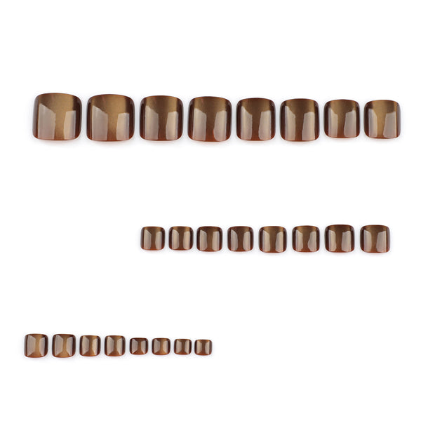 12 Sizes-24 Pcs Press On Nails JP3700