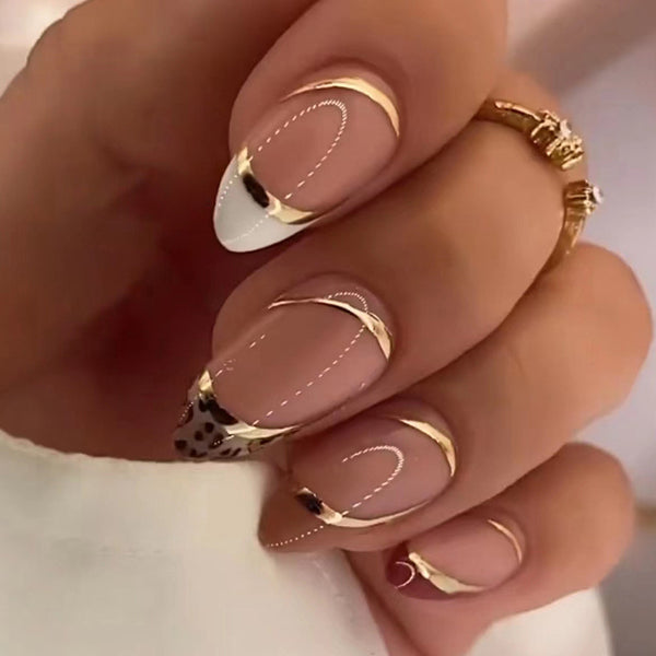 12 Sizes-24 Pcs Press On Nails W280