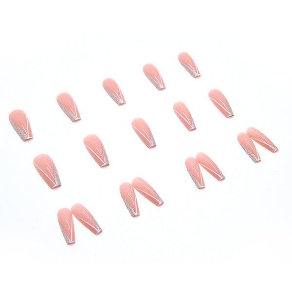 12 Sizes-24 Pcs Press On Nails W086