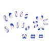 12 Sizes-24 Pcs Press On Nails W186