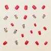 12 Sizes-24 Pcs Press On Nails Y094
