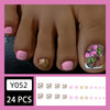 12 Sizes-24 Pcs Press On Nails Y052