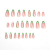 12 Sizes-24 Pcs Press On Nails JP1480
