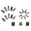 12 Sizes-24 Pcs Press On Nails Z178