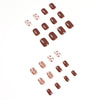 12 Sizes-24 Pcs Press On Nails JP1549