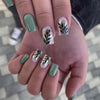 12 Sizes-24 Pcs Press On Nails JP1681