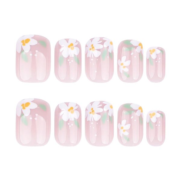 12 Sizes-24 Pcs Press On Nails JP3761