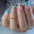 12 Sizes-24 Pcs Press On Nails JP2707