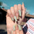 12 Sizes-24 Pcs Press On Nails W025