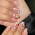 12 Sizes-24 Pcs Press On Nails Y1536