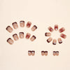 12 Sizes-24 Pcs Press On Nails Z596