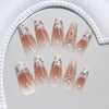 12 Sizes-24 Pcs Press On Nails R968