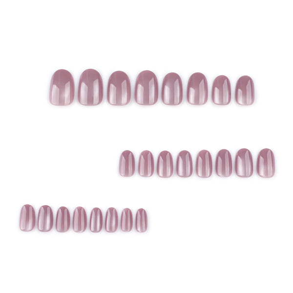 12 Sizes-24 Pcs Press On Nails JP3880
