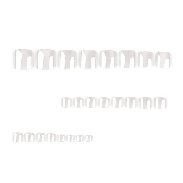 12 Sizes-24 Pcs Press On Nails JP4245