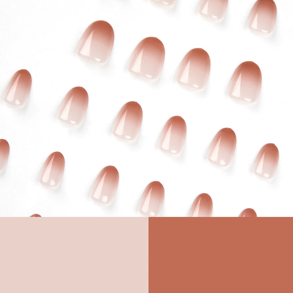 12 Sizes-24 PcsPress On Nails JP2546