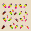 12 Sizes-24 Pcs Press On Nails Y853